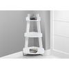 Monarch Specialties Bathroom Accent, Shelves, Storage, Laminate, White, Contemporary, Modern I 3438